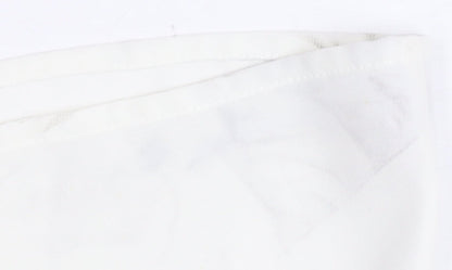 Anne Brooks Women’s White Petite Button-Up Shirt