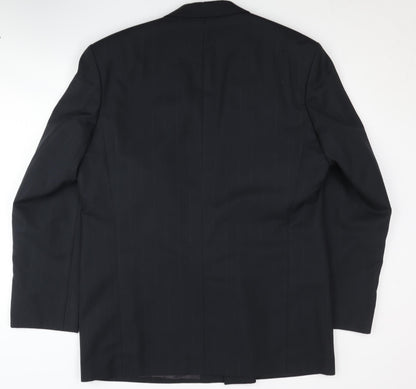 Mens UK Size 42 Marks and Spencer Regular Black Suit Jacket