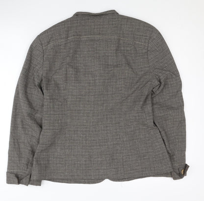 Womens UK Size 12 Debenhams Grey Basic Jacket