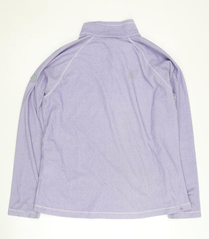 Regatta Women’s Purple 1/4 Zip Sweatshirt, Size 16
