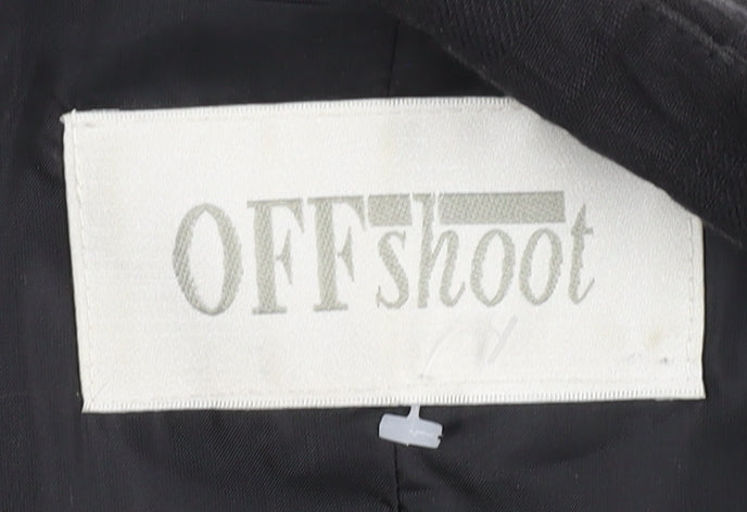 OFFshoot Black Women's Blazer Size 12 Long Sleeve