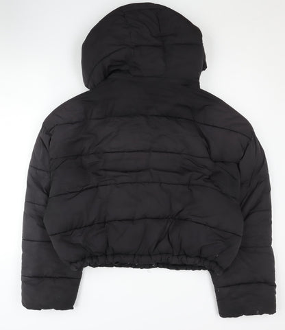 Urban Outfitters Women's Black Puffer Jacket L