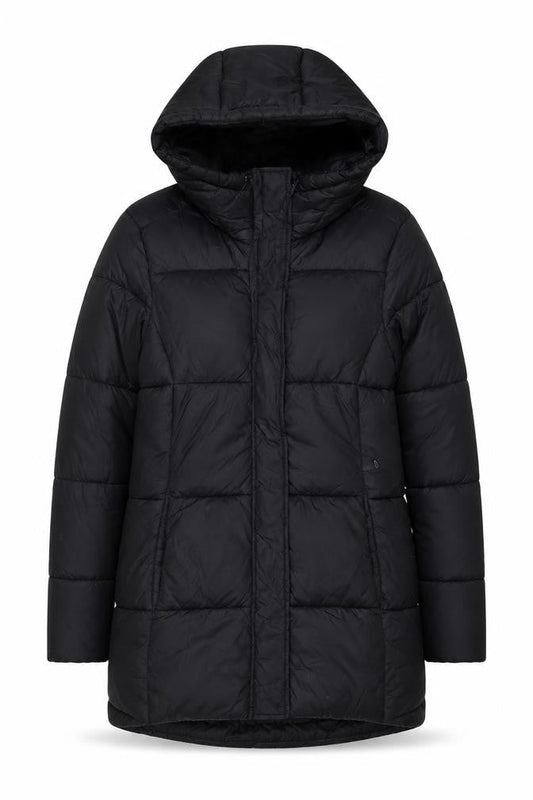 Womens UK Size XS H&M Black Puffer Jacket
