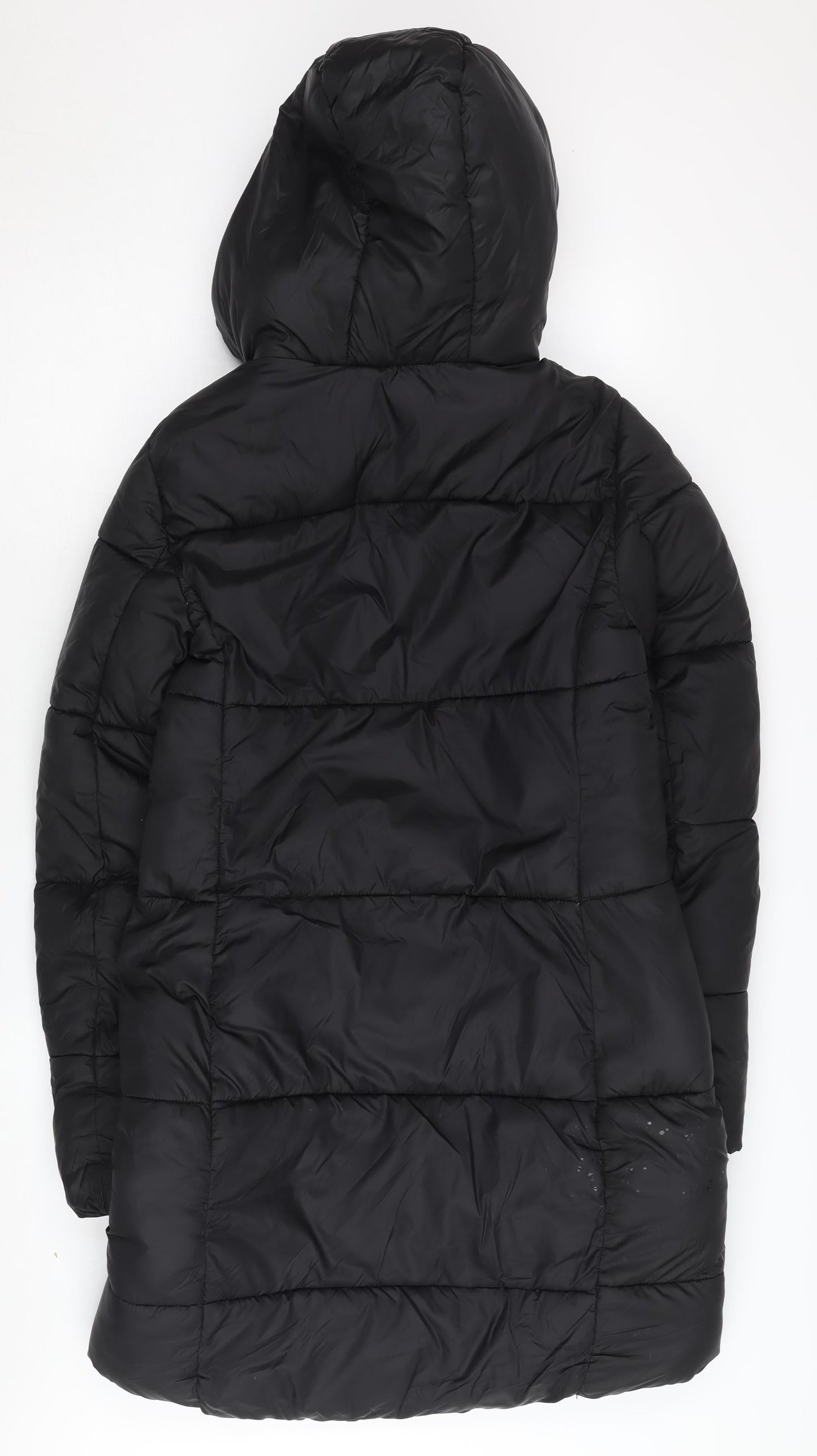 Womens UK Size XS H&M Black Puffer Jacket