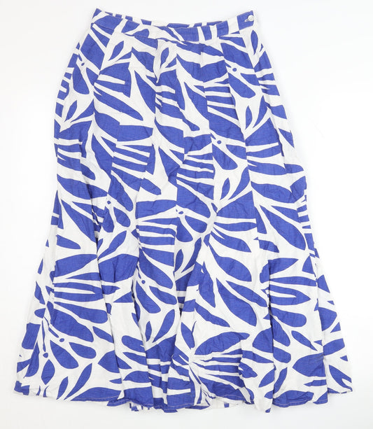 Womens UK Size 10 Roman A-Line  Skirt