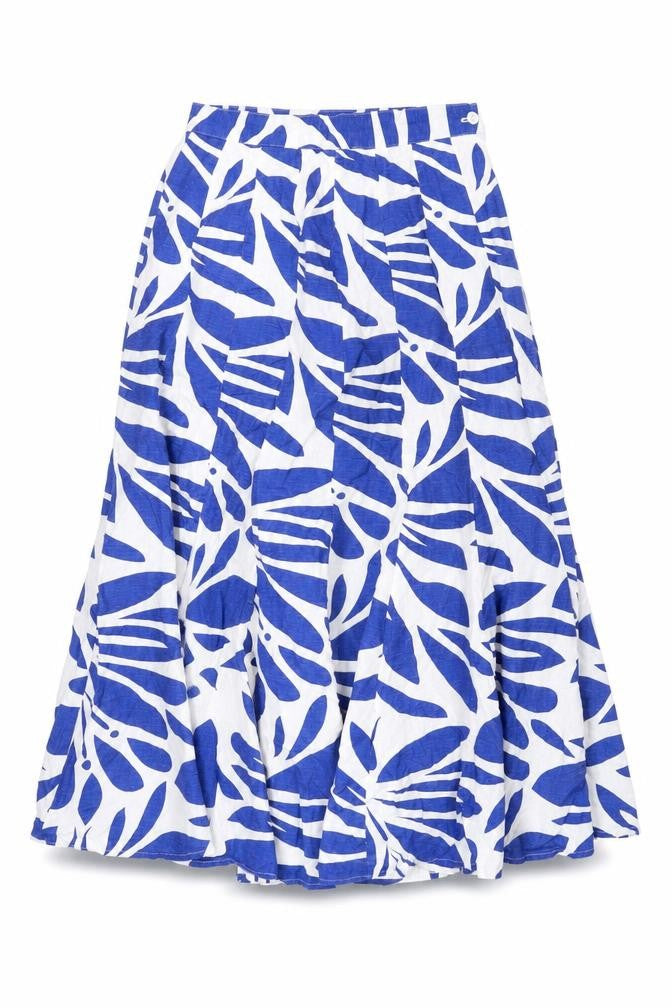 Womens UK Size 10 Roman A-Line  Skirt