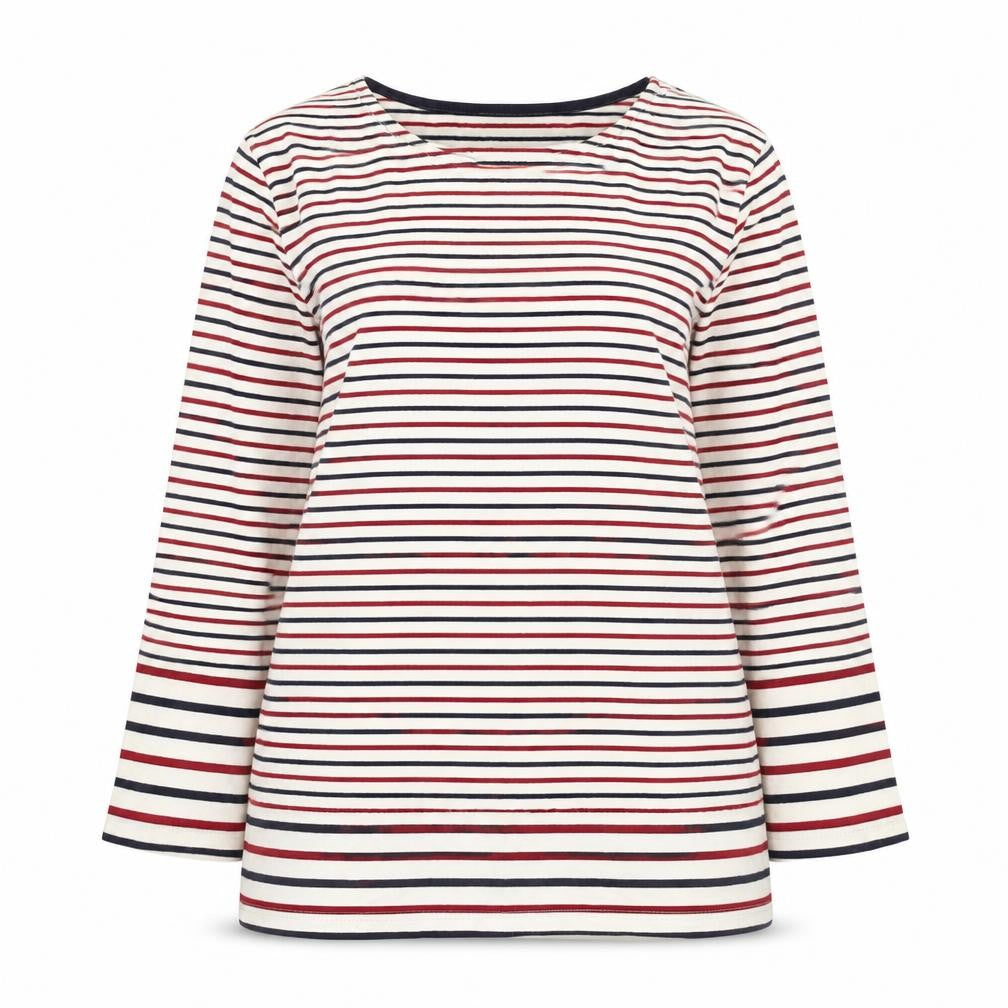 Womens UK Size 10 Warehouse Multicoloured Basic T-Shirt