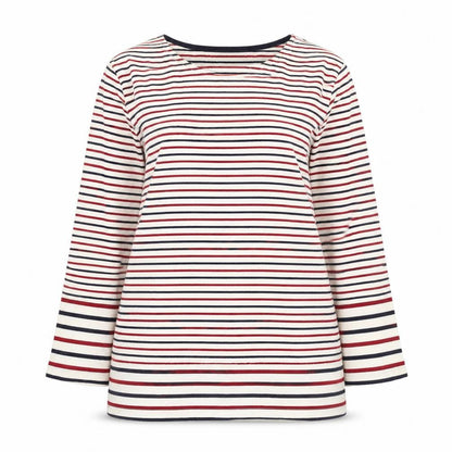 Womens UK Size 10 Warehouse Multicoloured Basic T-Shirt
