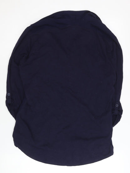 Gap Women's Blue Blouse - Size L