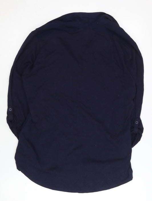 Gap Women's Blue Blouse - Size L