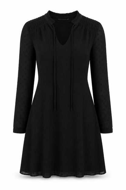 Sosandar Women's Black V-Neck Dress Size 10