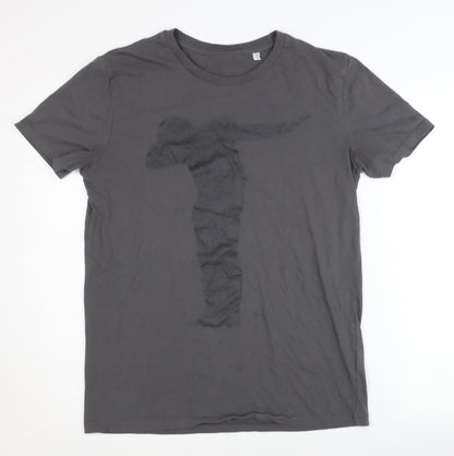 Stanley Stella Men's Medium Grey Organic Cotton T-Shirt