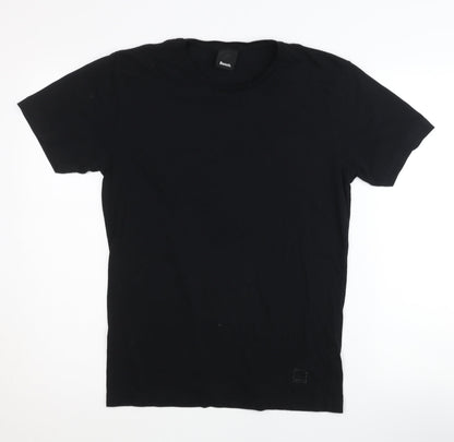 Mens UK Size S Bench Black  T-Shirt