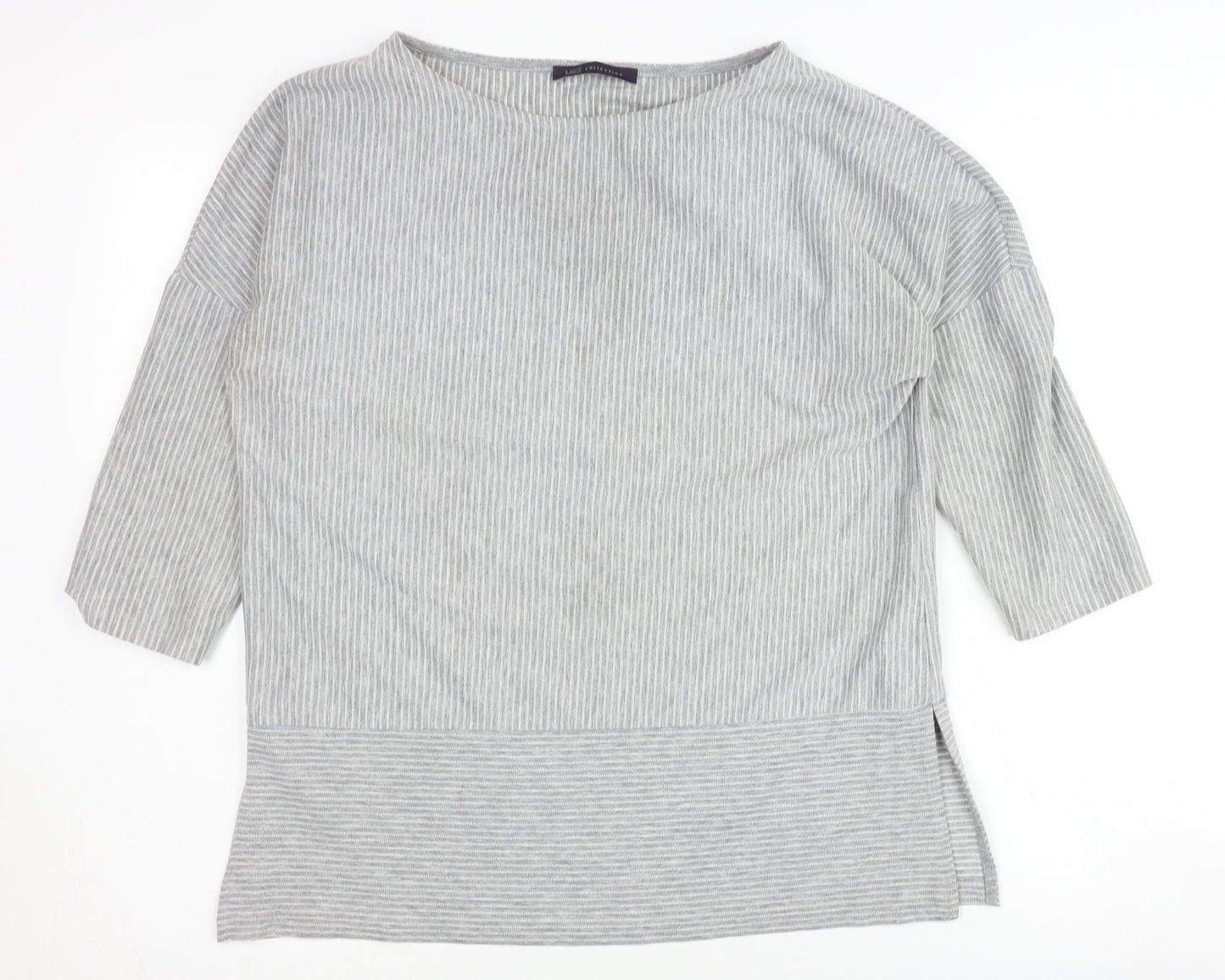 Womens UK Size 10 Marks and Spencer Grey Pullover Jumper