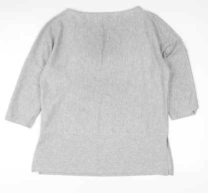 Womens UK Size 10 Marks and Spencer Grey Pullover Jumper