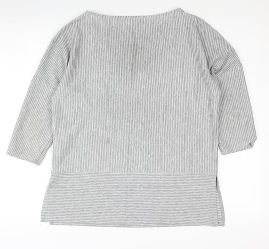 Womens UK Size 10 Marks and Spencer Grey Pullover Jumper