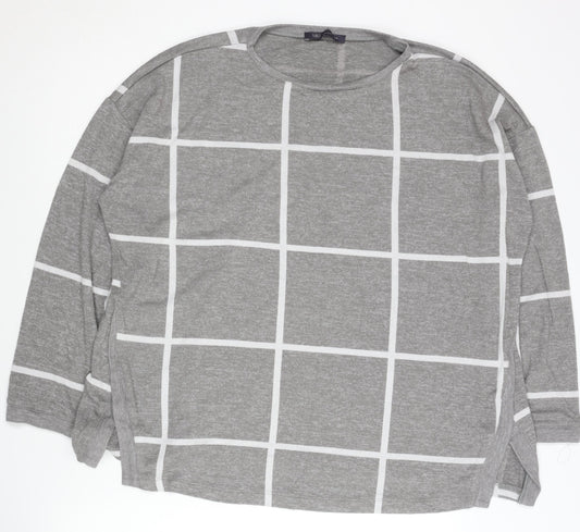 Womens UK Size 20 Marks and Spencer Grey Pullover Jumper