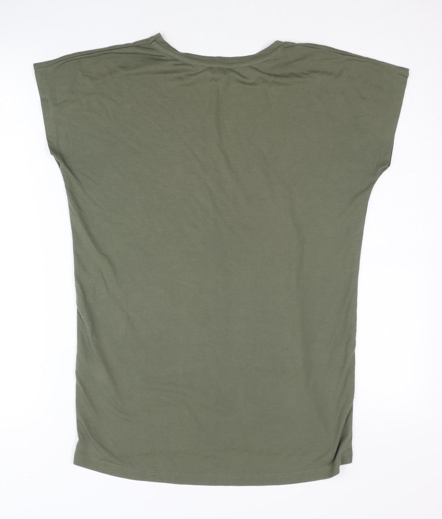 New Look Women's Green Basic T-Shirt Size 6