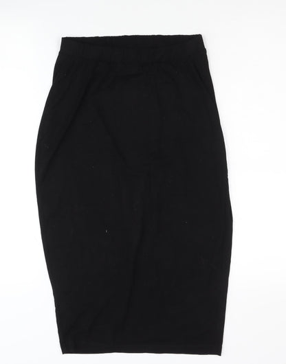 ASOS DESIGN Black Maternity Pencil Skirt