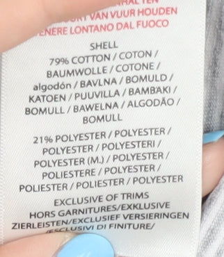 Peter Werth Men's Grey Striped T-Shirt S/XS