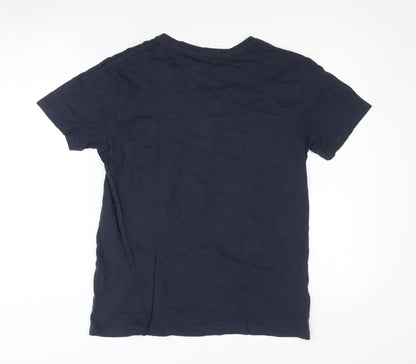 Mens UK Size S American Eagle Outfitters Blue  T-Shirt