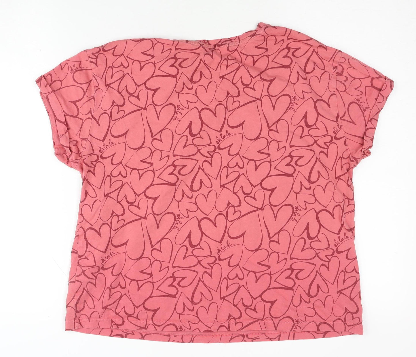 Womens UK Size M Marks and Spencer Pink  T-Shirt
