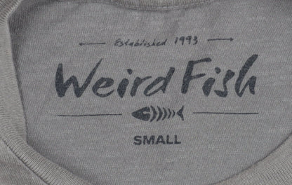Weird Fish Men's Grey Surf Graphic T-Shirt