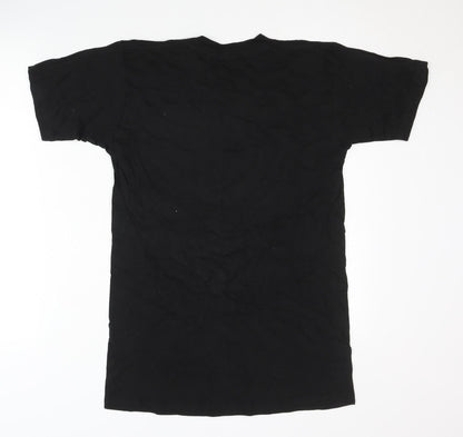 Mens UK Size XS Harry Potter Black  T-Shirt