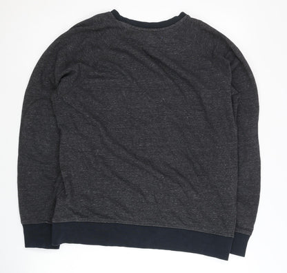 Mens UK Size M adidas Grey Pullover Sweatshirt