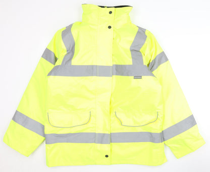 Mens UK Size M Portwest Yellow Rain Coat