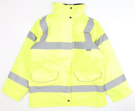 Mens UK Size M Portwest Yellow Rain Coat