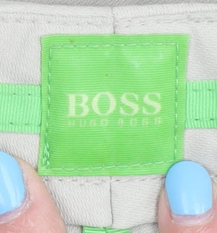 Hugo Boss Men's Beige Chino Trousers Size L