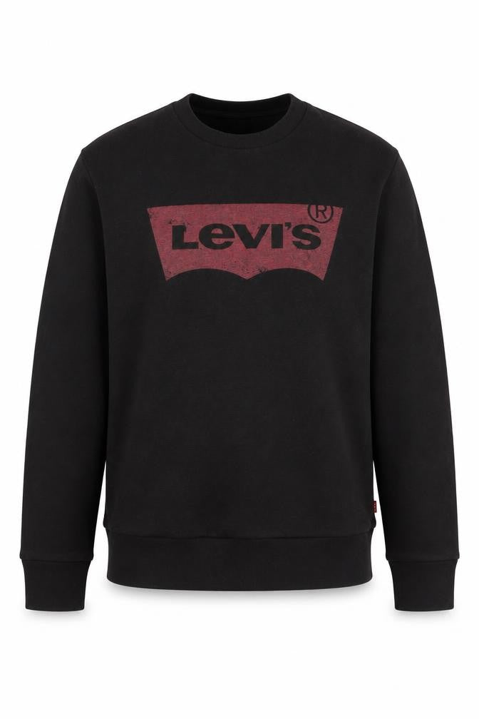 Mens UK Size S Levi's Black Pullover Sweatshirt