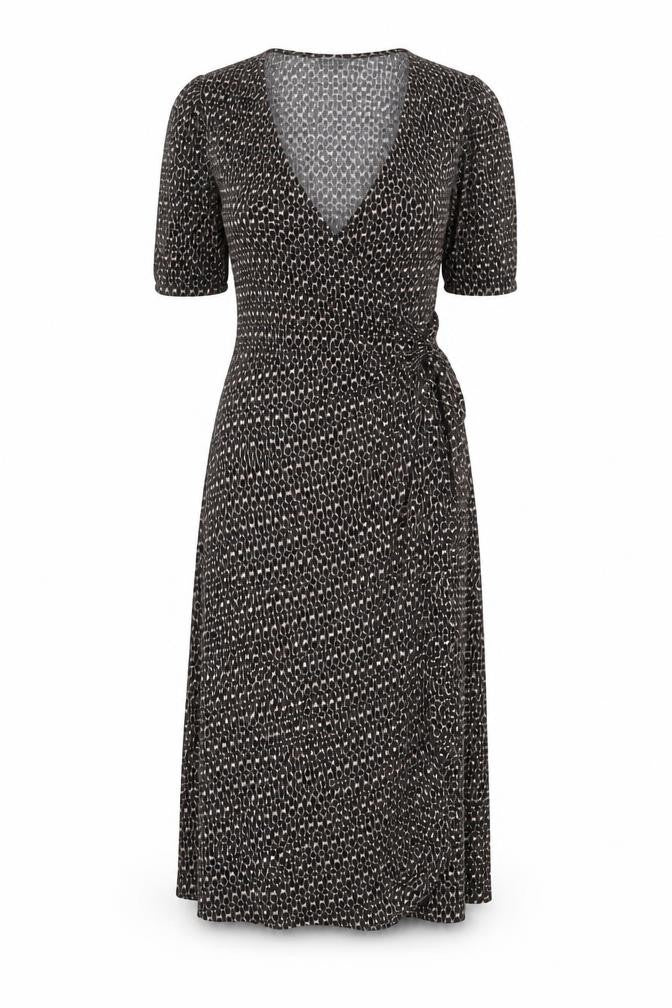 Marks and Spencer Women's Black Wrap Dress Size 10