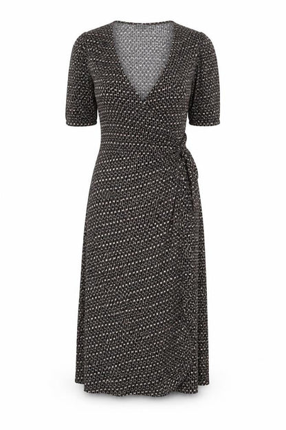 Marks and Spencer Women's Black Wrap Dress Size 10