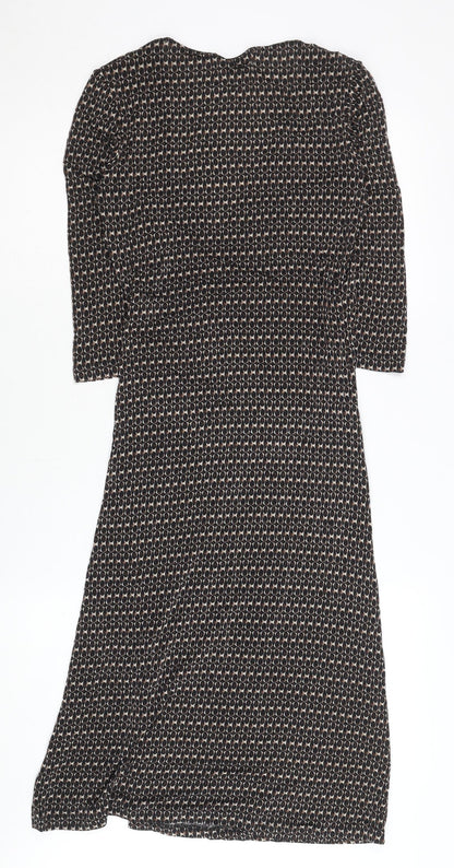 Marks and Spencer Women's Black Wrap Dress Size 10