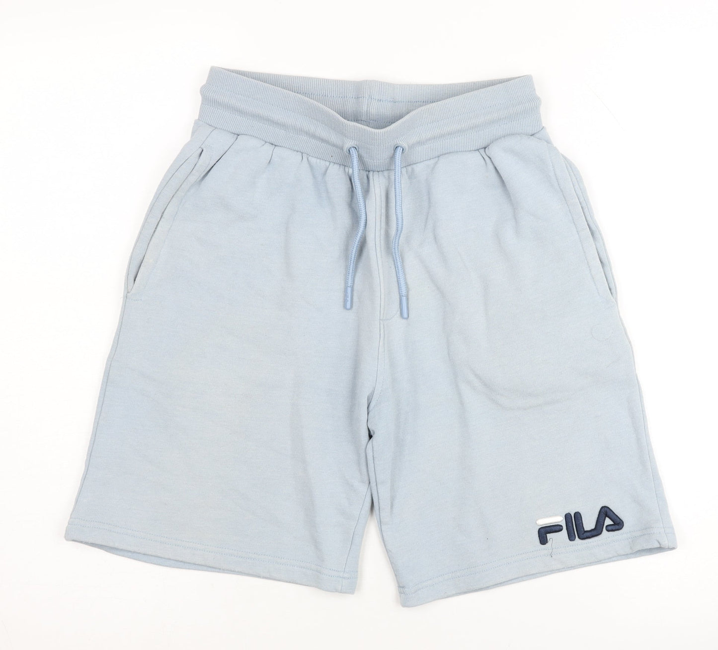 FILA Men's Blue XS Bermuda Shorts with Logo