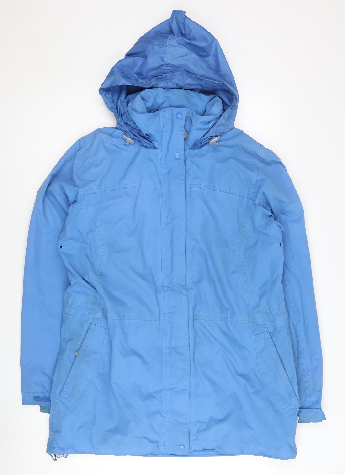 Womens UK Size 12 Regatta Blue Anorak Coat