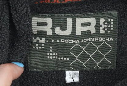 Rocha John Rocha Boys Black Pullover Hoodie, Size S - Fleece