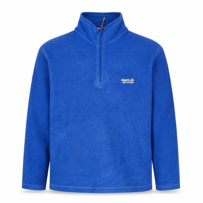 Mens UK Size M Regatta Blue 1/2 Zip Sweatshirt