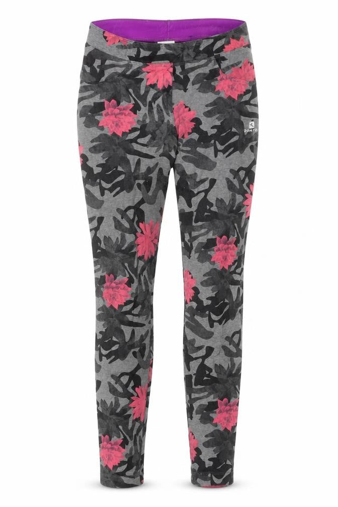 Womens UK Size 3XS DECATHLON Slim Fit Leggings Grey Leggings