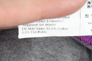 Decathlon Women's Grey 3XS Camouflage Floral Leggings