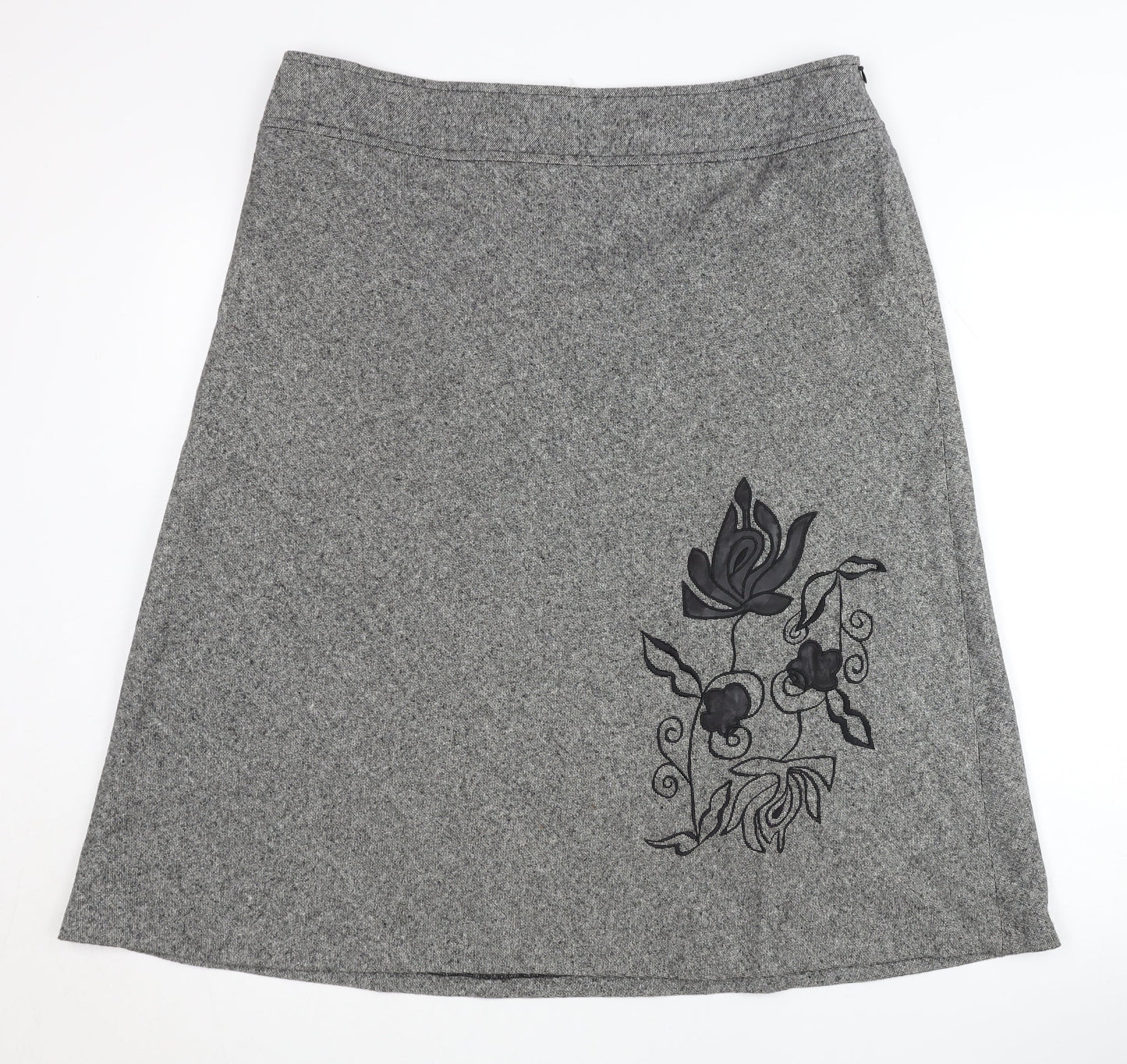 Berkertex Women's Grey Skirt Size 20 - Elegant Style