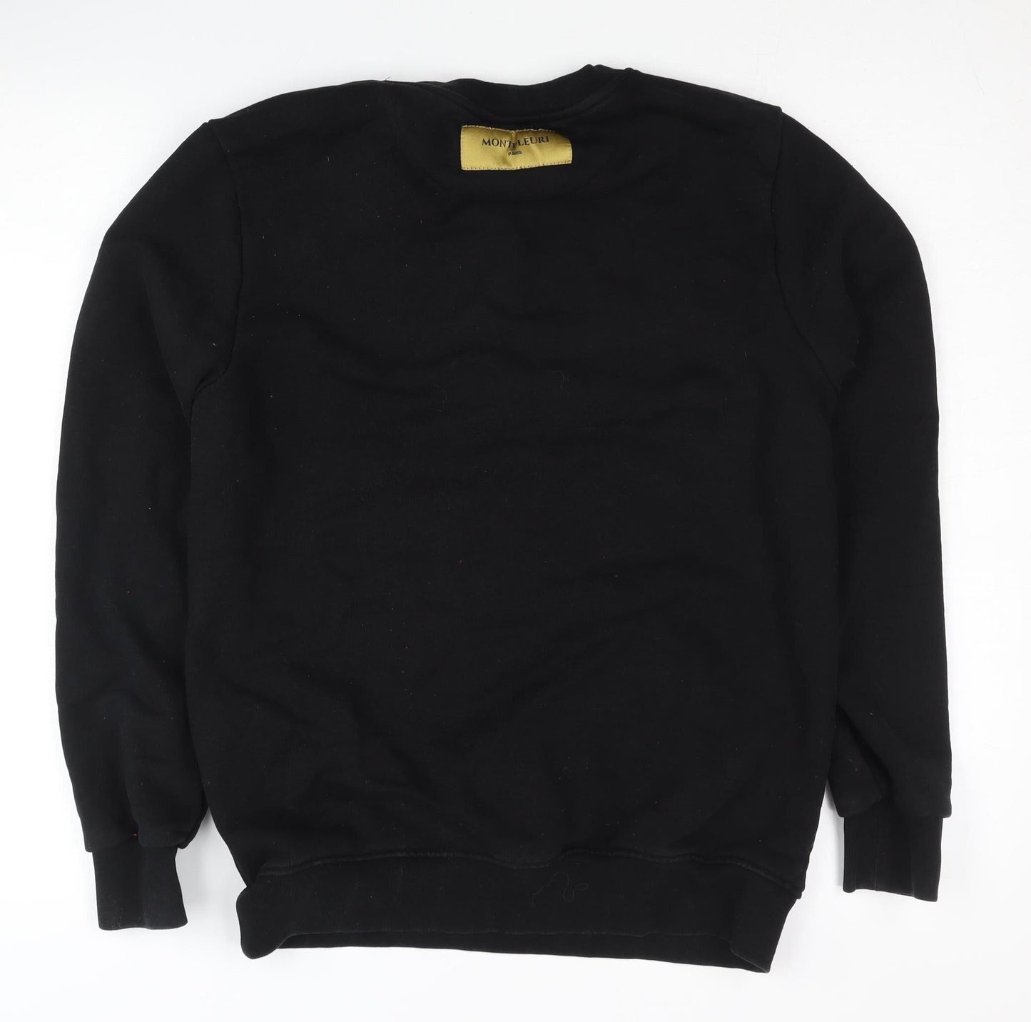 Montfleuri Unisex Black S Pullover Sweatshirt