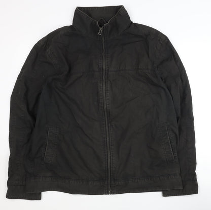 Mens UK Size XL Marks and Spencer Black Basic Jacket