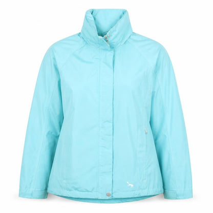 Womens UK Size M Outdoor Scene Blue Rain Coat Jacket