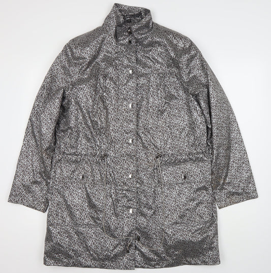 Four Seasons Women's Animal Print Rain Coat M