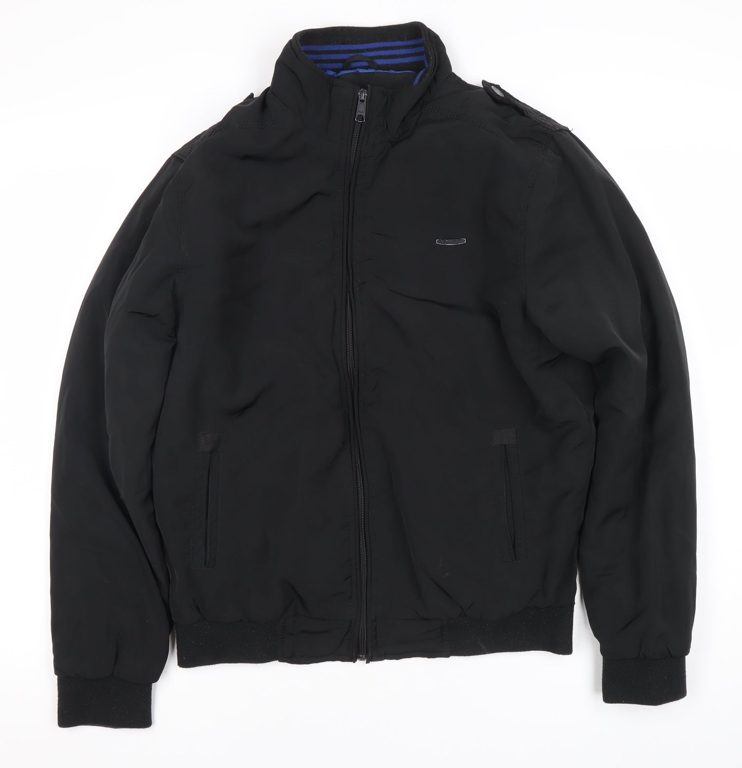 Mens UK Size M Red Tape Black Basic Jacket