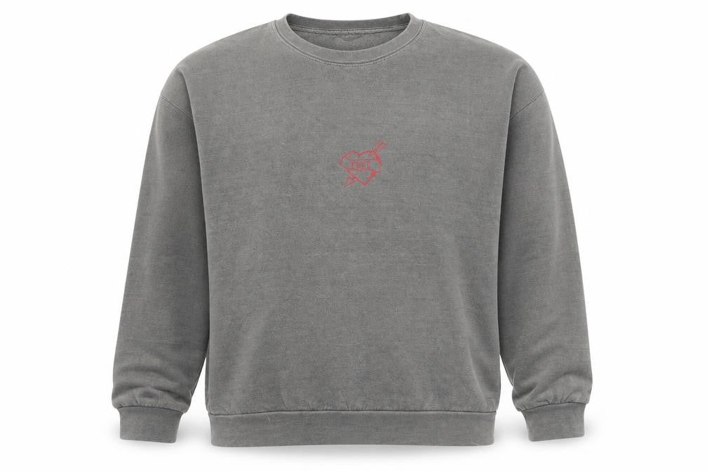 Mens UK Size S Topman Grey Pullover Sweatshirt