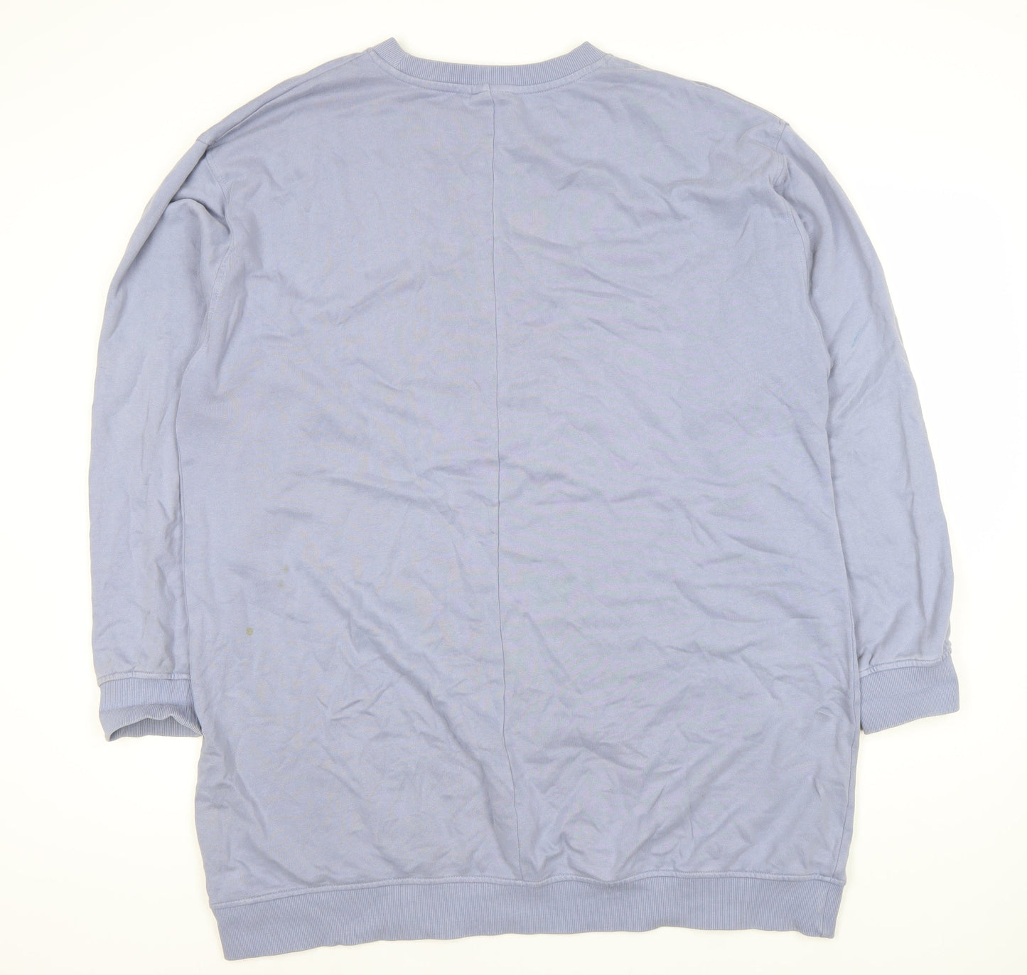 Womens UK Size 16 ASOS Design Blue Pullover Sweatshirt
